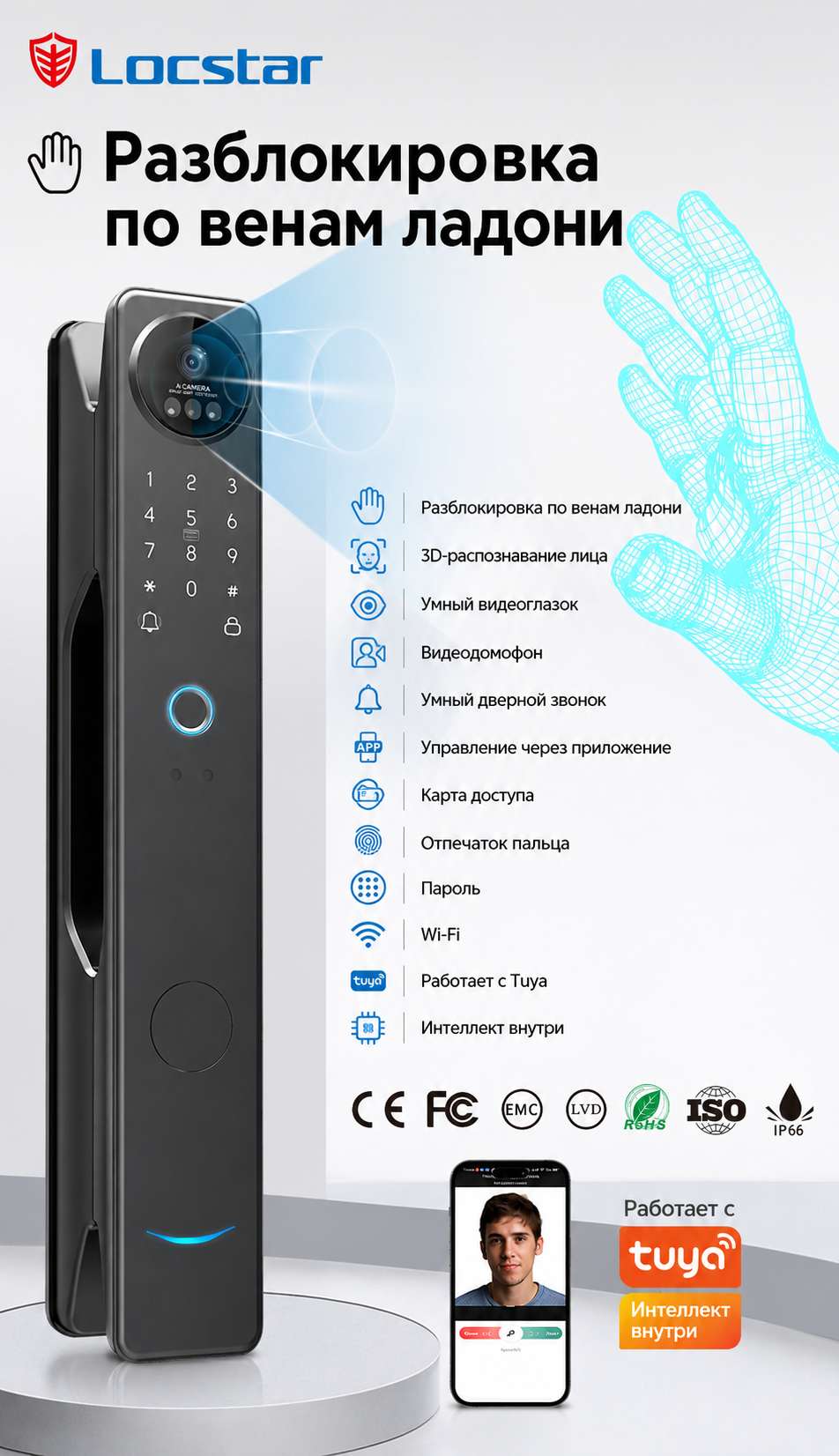 Locstar LS-S100A Smart Door Lock