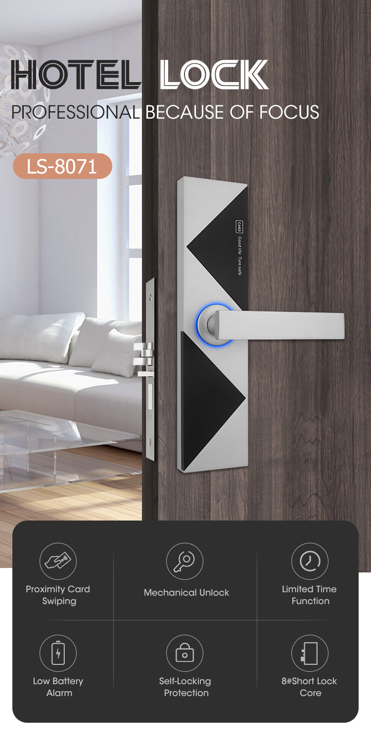 LCOSTAR LS-8071 RFID Premium Hotel Door Lock